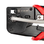 Кримпер с 2 встроенными модулями для обжима RJ-45, RJ-12, RJ-11